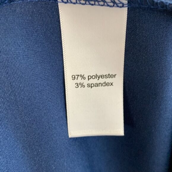 NWT Maurice’s Blue Crushed Velvet Flutter Sleeve Faux Wrap Dress Sz S - Picture 8 of 9